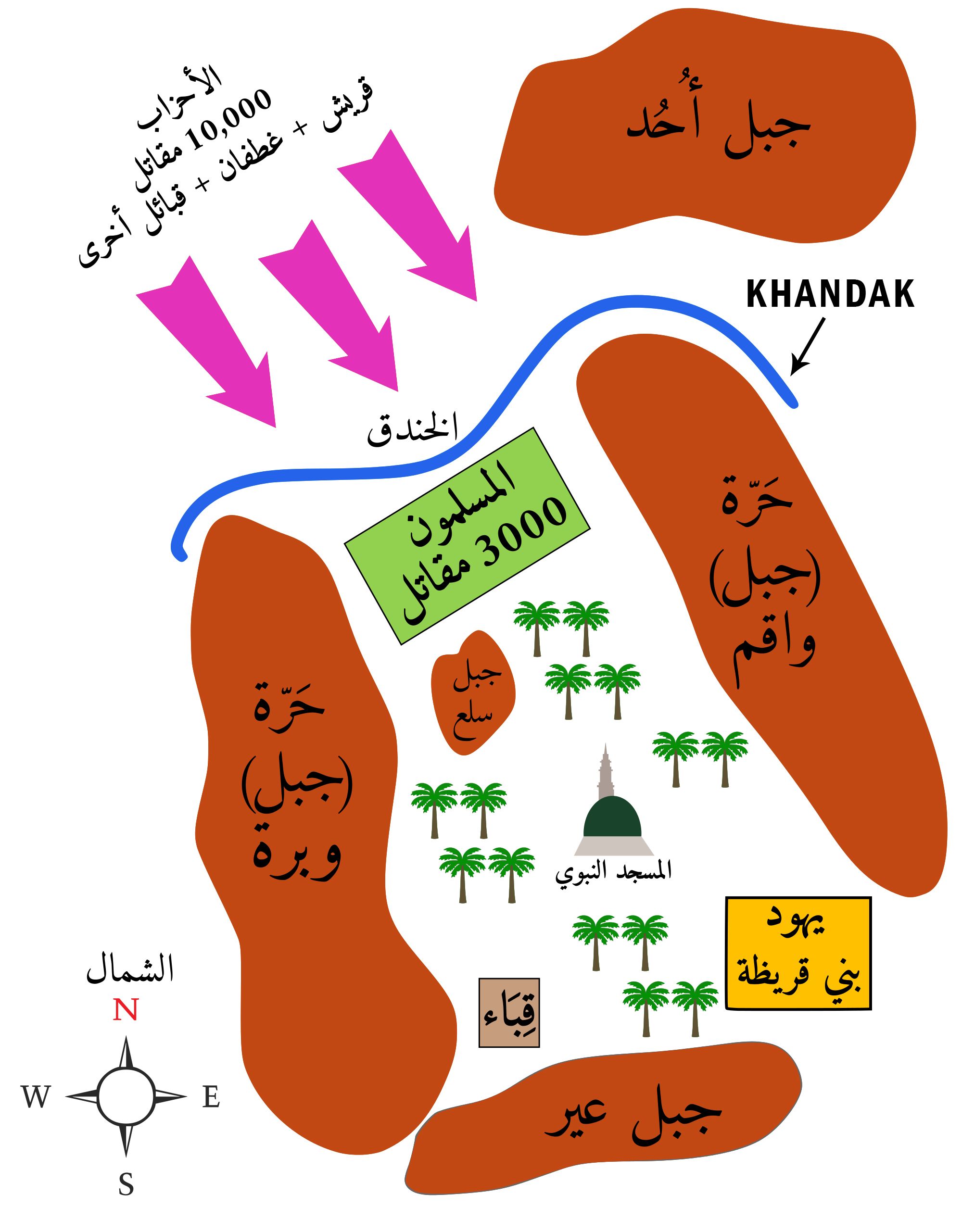 Hudzaifah Bin Al Yaman 6 Perang Khandaq Parit 3 Gana Islamika